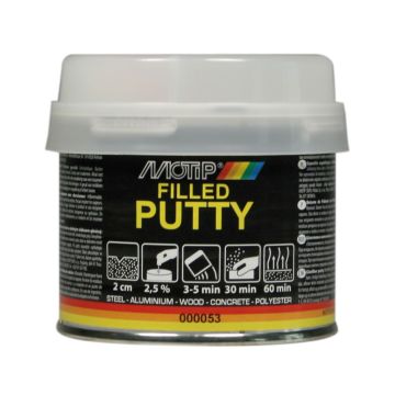 POL/GLASVEZEL PLAMUUR MOTIP 250 GRAM