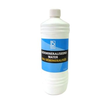 GEDEMINIRALISEERD WATER  1 LTR