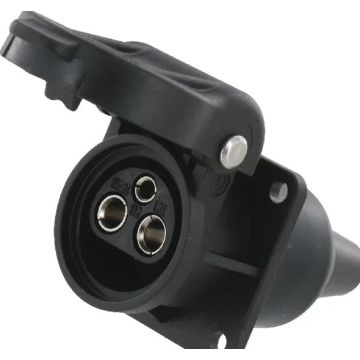 CONTACTDOOS 3-POLIG PVC VARKENSNEUS