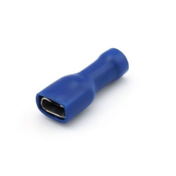 KABELSCHOEN VLAKSTEKERHULS ISO BLAUW