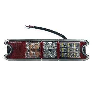 ACHTERLICHT LED 12-24V RECHTHOEKIG