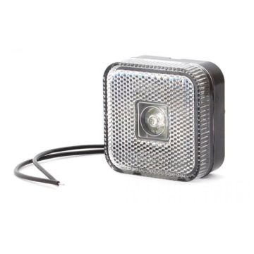 BREEDTELAMP LED WIT 12/24V 65x65x28