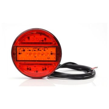 ACHTERLICHT LED 3 FUNCT 12/24V + 2 MTR K
