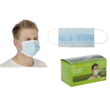 MONDKAPJES HYGIENEMASKERS 50-STUKS