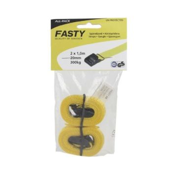 SJORBAND 100CM GEEL 156 FASTY 2-STK