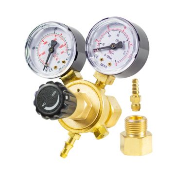 REDUCEERVENTIEL+2 MANOMETER 6MM