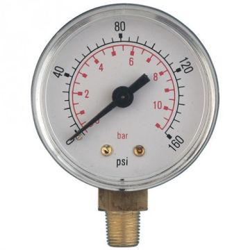 MANOMETER 1/8" ONDER 40MM