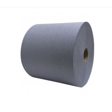 PAPIER 23 CM 370-M 2-LAAGS BLAUW KRAMP