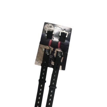 FIXPLUS STRAP 35CM ZWART  2-STUKS
