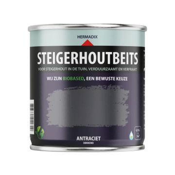 STEIGERHOUTBEITS  750ML ANTRACIET