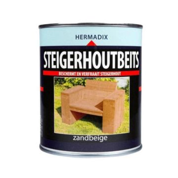 STEIGERHOUTBEITS  750ML ZANDBEIGE