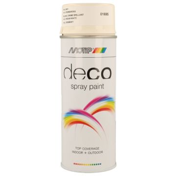 HOBBYLAK 400ML MOTIP CREME WIT HG