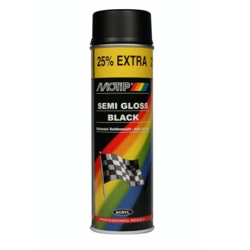 RALLEY SPRAY 500ML ZWART ZIJDEGLANS