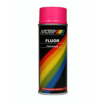 FLUORISERENDE VERF ROZE 400ML MOTIP