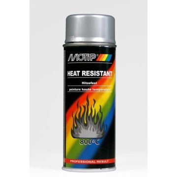 HITTEBESTENDIGE LAK 400ML ZILVER MOTIP