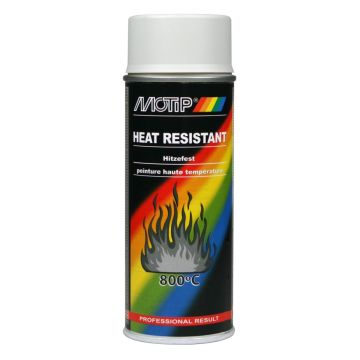 HITTEBESTENDIGE LAK 400ML GRIJS MOTIP