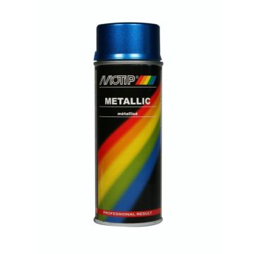 METALLIC SPRAY 400ML BLAUW MOTIP