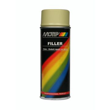 FILLER 400 ML BEIGE/GEEL MOTIP