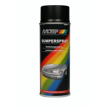 BUMPER SPRAY 400ML ZWART MOTIP