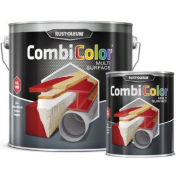 RUSTOLEUM MULTI-SURFACE 750ML ZG ZWART