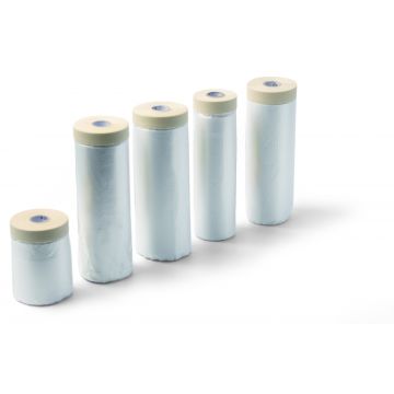 AFDEKFOLIE MET TAPE 55CM X 33 MTR