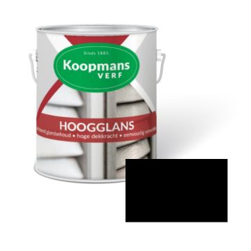 HOOGGLANS 250ML 374 ZWART KOOPMANS