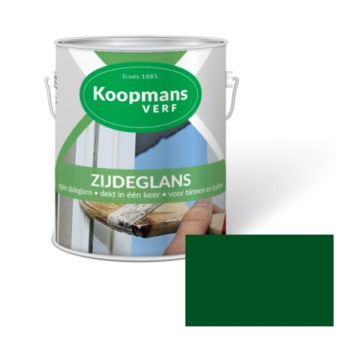 ZIJDEGLANS 250ML 25 GROEN KOOPMANS