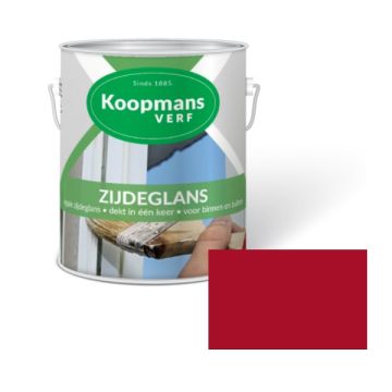 ZIJDEGLANS 250ML 330 SIGNAALROOD KOOPMAN