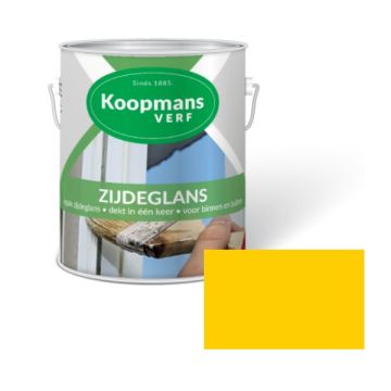 ZIJDEGLANS 250ML 45 GEEL KOOPMANS