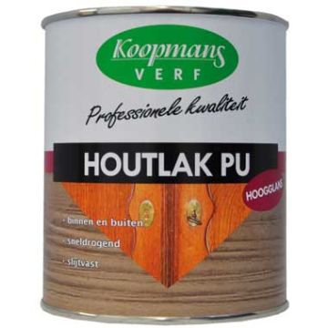 HOUTLAK PU  750ML BLANK HG KOOPMANS