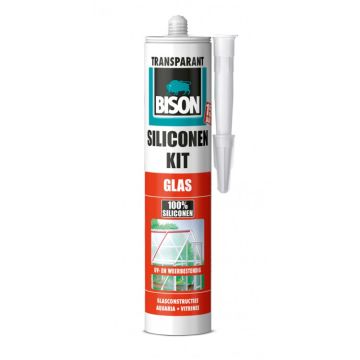 SILICONENKIT GLAS TRANSPARANT 310ML