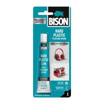 HARD PLASTIC LIJM 25ML BISON