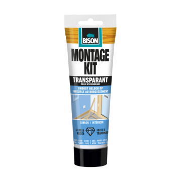 MONTAGEKIT TRANSPARANT 250 GR BISON