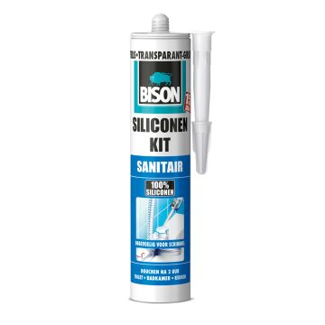 SANITAIR KIT TRANS/GRIJS 300 ML BISON