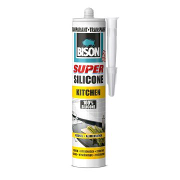 SILICONENKIT SUPER KITCHEN TRANSP.310ML