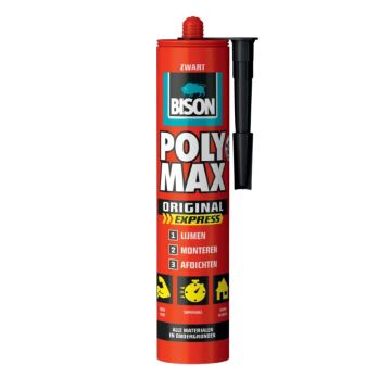 POLYMAX KIT EXPRESS ZWART 425 G BISON