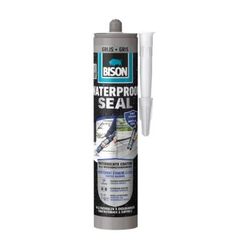 BISON WATERPROOF SEAL 290ML GRIJS