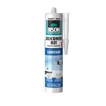 SANITAIR KIT ZWART 300 ML BISON
