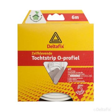 TOCHTSTRIP O-WIT 9x6MM 6-MTR