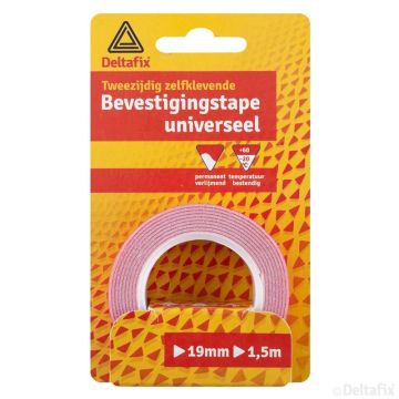 BEVESTIGINGSTAPE 2-ZIJDIG 19MM