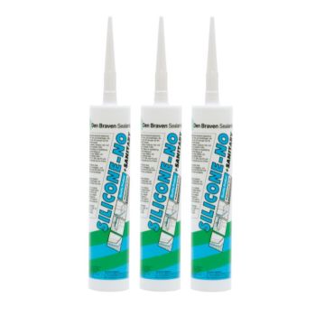SILICONENKIT NO 310ML GRIJS DEN BRAVEN