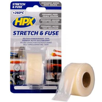 HPX STRETCH & FUSE 25MM 3MTR TRANSPARANT