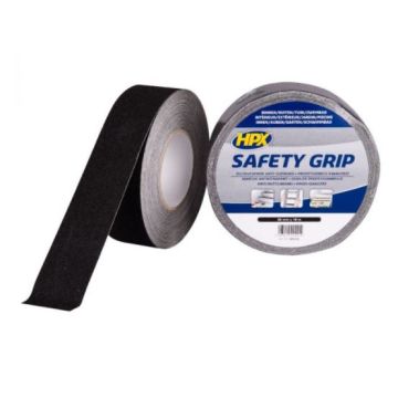ANTI-SLIP TAPE ZWART 50MM 18MTR HPX