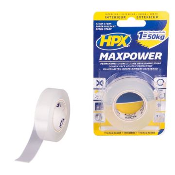 HPX MAX POWER 5-MTR 19MM TRANSPARANT