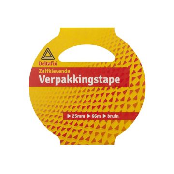 VERPAKKINGSTAPE 25 MM 66-M BRUIN