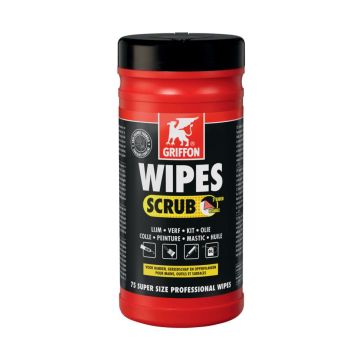 GRIFFON SCRUB WIPES  75 STUKS