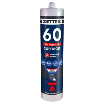ZETTEX MS 60 POLYMER KIT 290ML GRIJS