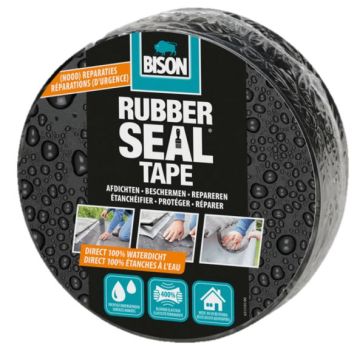 RUBBER SEAL TAPE 7.5CM 5-MTR BISON