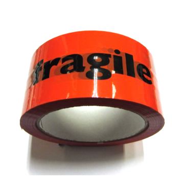 VERPAKKINGSTAPE 48 MM ORANJE BREEKBAAR