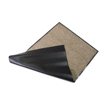 VLOERMAT 120X80 CM KATOEN BEIGE